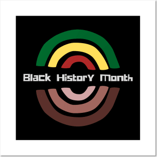 Black History Month Circle Posters and Art